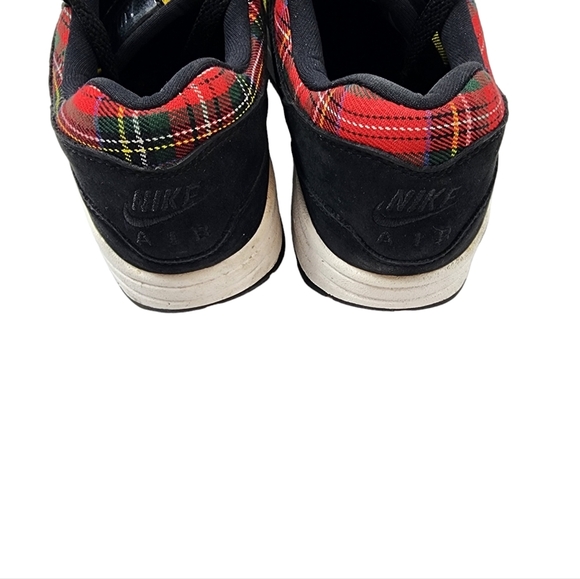 Nike Air Max 1 SE Tartan AV8219-001 Black University Red Yellow Plaid 9 - Picture 6 of 7